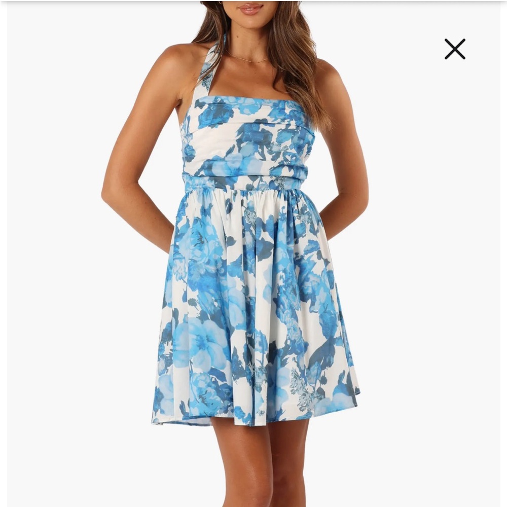 Mini floral dress